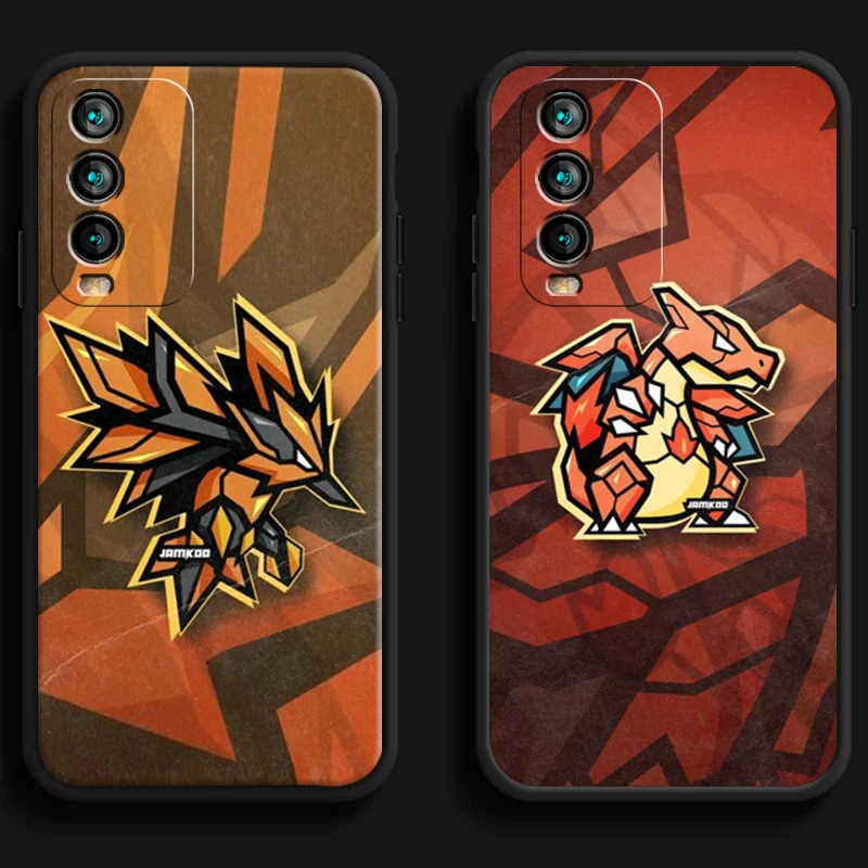 

Pokemon Pikachu Phone Cases For Xiaomi Redmi 10 Note 10 10 Pro 10S Redmi Note 10 5G Back Cover Carcasa Funda