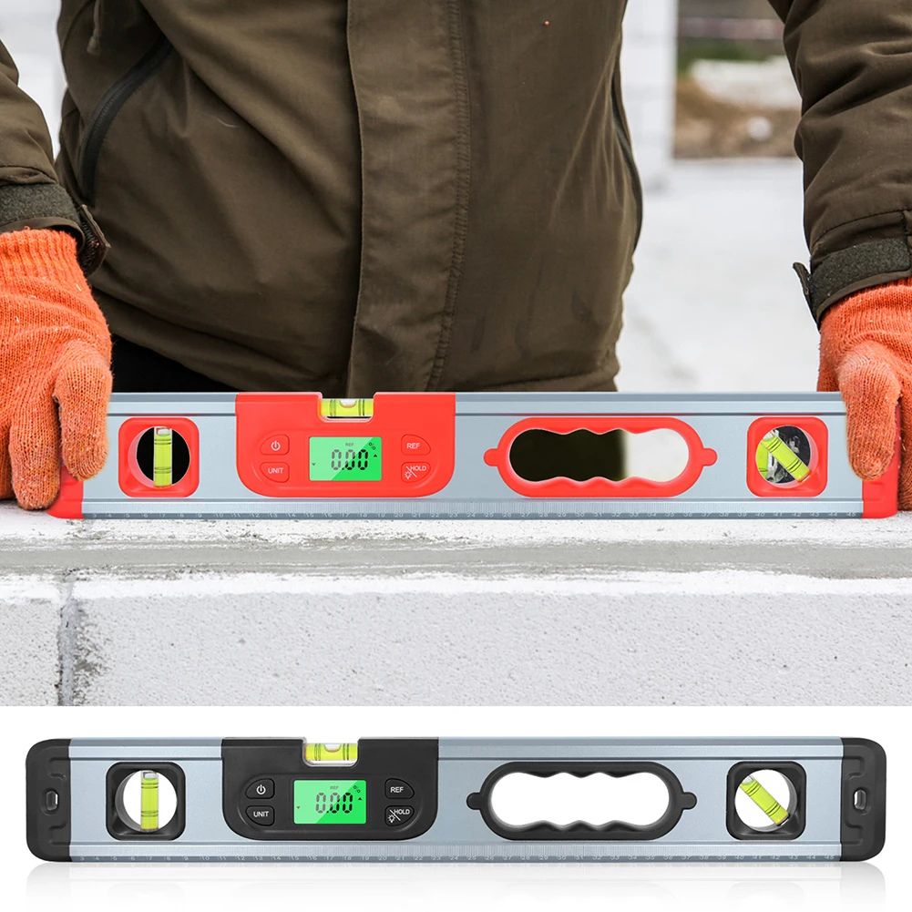 

Цифровой транспортир, угломер, Инклинометр из алюминиевого сплава, Измеритель угла наклона 90 °, инструменты для медицины и промышленности