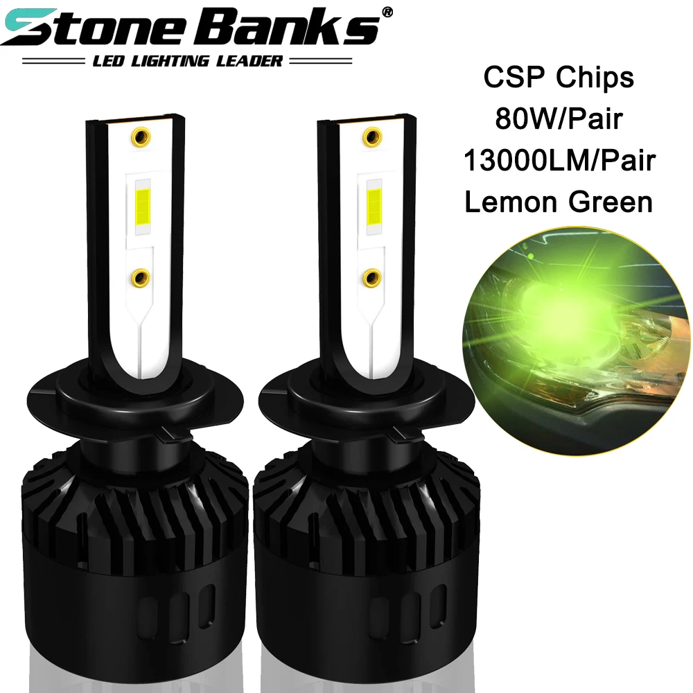 

2 светодиодный т., Автомобильные светодиодные лампы H7 H11 H3 9005 HB3 9006 880 лм