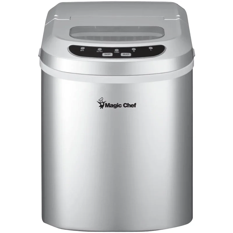 

Magic Chef 27 lb. Capacity Portable Countertop Ice Maker, Silver