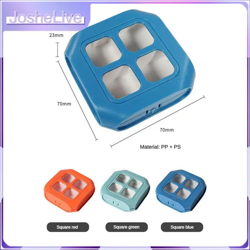 

Compartment Medicine Container Portable Internal Detachable Sealing Cover Medicine Mini Case Portable Pill Box Saving Space