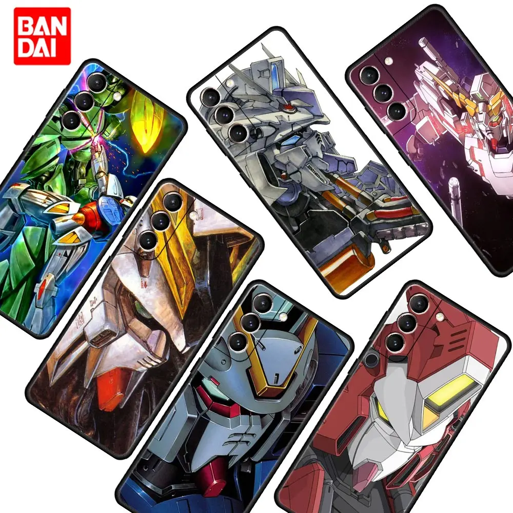 

Case for Samsung Galaxy S22 S21 S20 S10 Plus Ultra FE 4G 5G S22Plus S20Plus S21Plus Bag Capa Armor Mobile Suit Gundam Anime