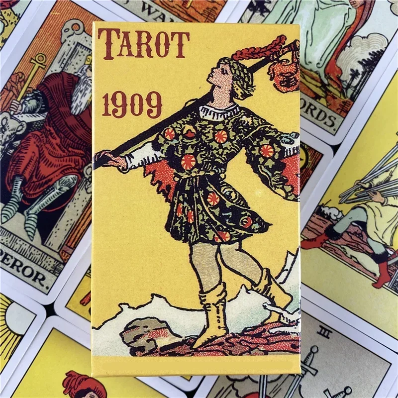 78-карт Rider Tarot Deck 1909 Издание Для Личного Использования