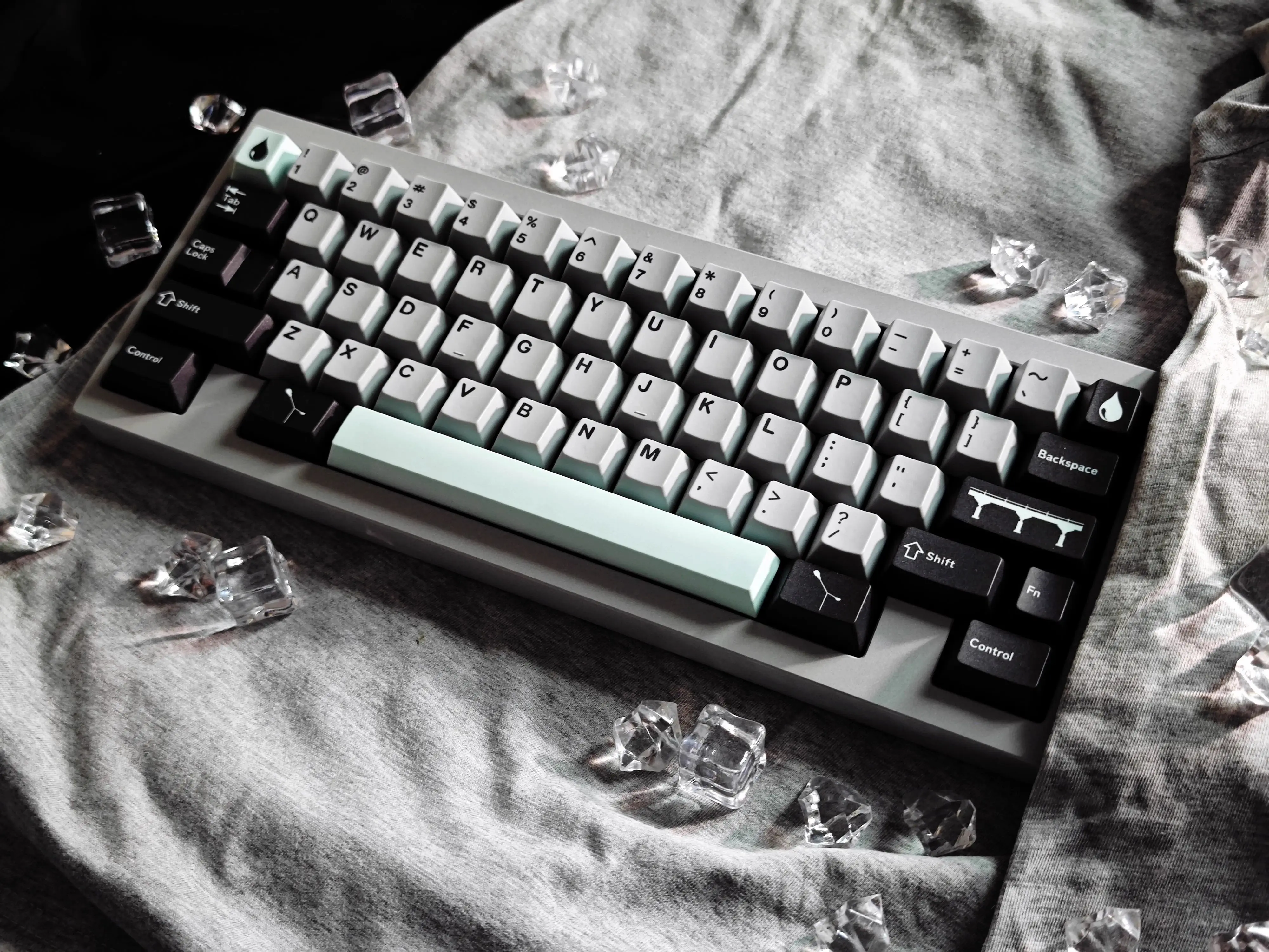 GMK Rainy Day колпачки для клавиш английский полный набор Cherry ...