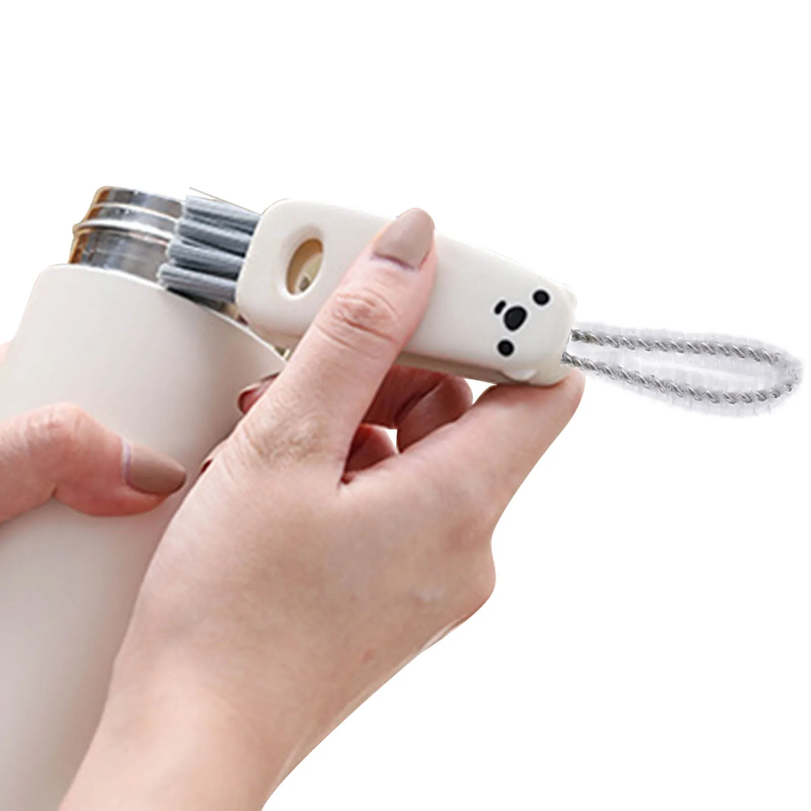 

Щетка для чистки крышки, миниатюрная щетка для чистки крышки чашки, многофункциональная щетка для чистки бутылок с водой, инструменты для ч...