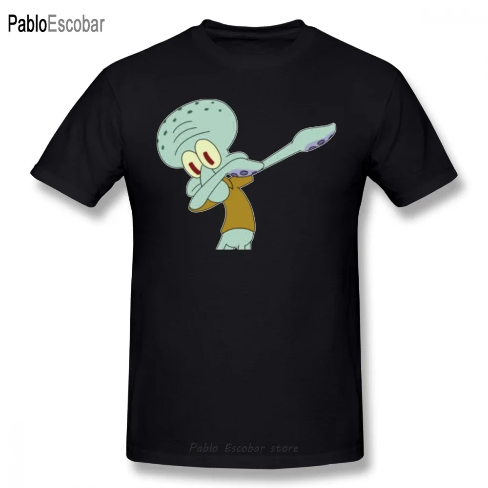 Футболка Squidward DAB 100 хлопок футболка с короткими рукавами XXX красивый пляжный топ