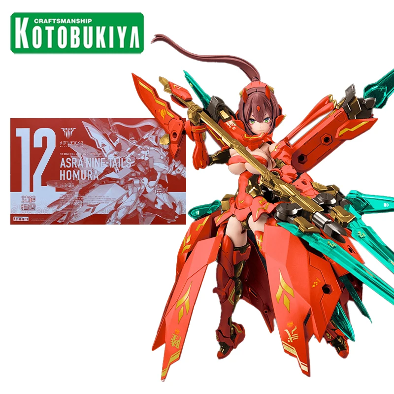 

Kotobukiya Original KP625 Megami Device Asra Nine-Tails Homura Plastic Model Kit Anime Action Figures Toys Gifts for Children