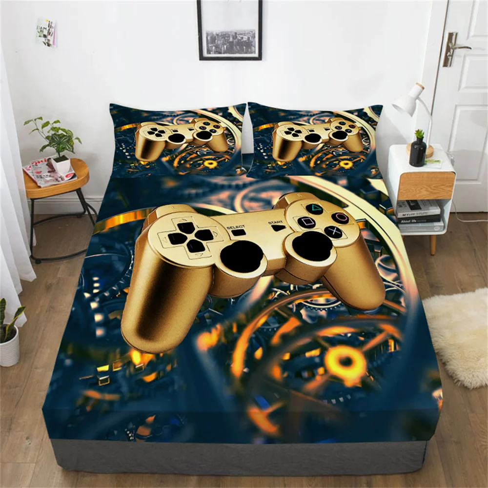 

3D Game Life Bed Cover Sheet Print Pillowcase Bedding Covers Children Home Bedroom Decoration Double King Size Bedspreads