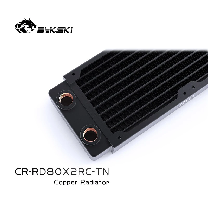 Bykski CR-RD80X2RC-TN высокоэффективный медный радиатор толщиной 160 мм 30 сервер водяного