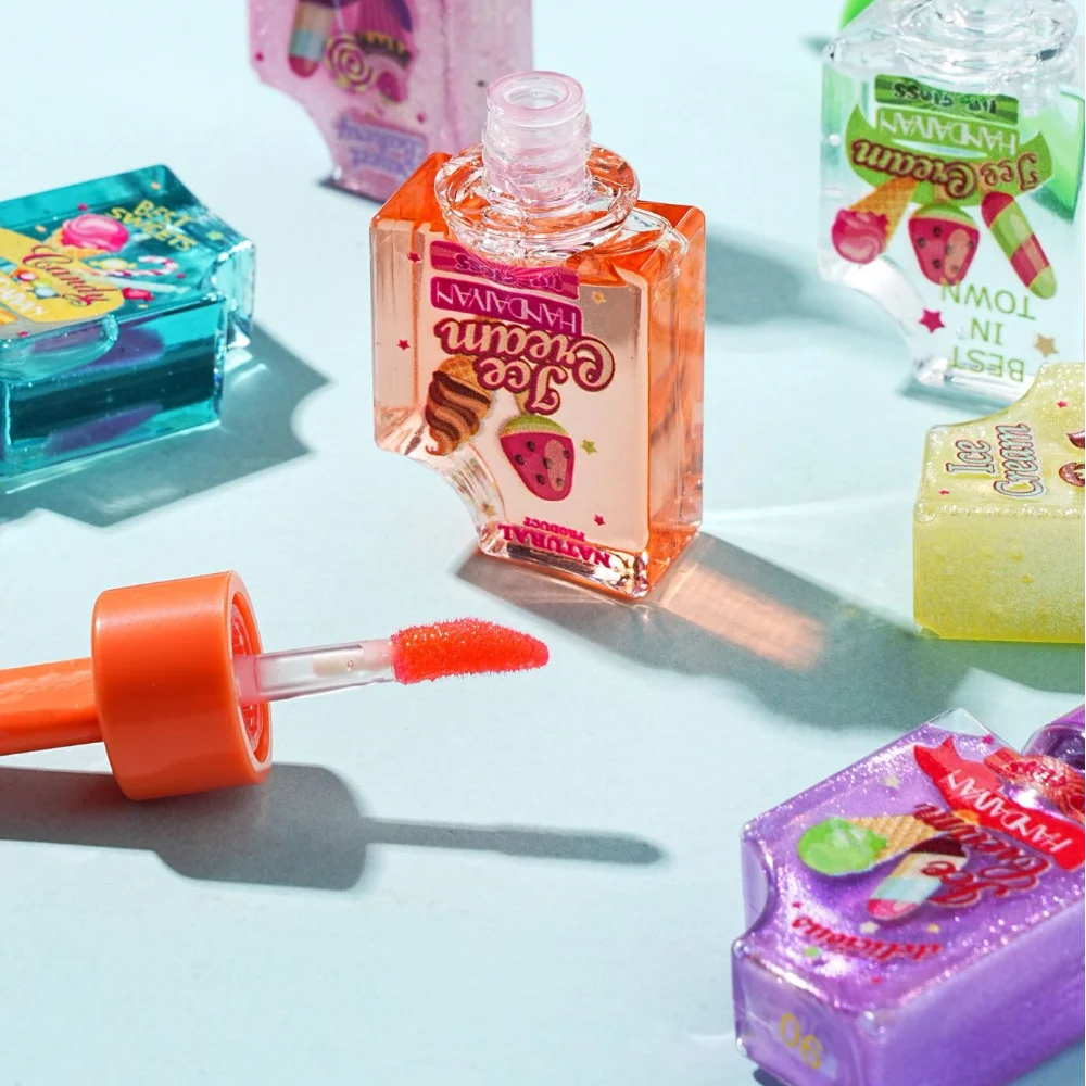 Меняющая цвет под воздействием температуры естественная железная помада