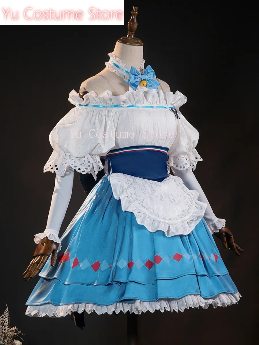 Arknights Eyjafjalla The Hviit Aska Picnic Before Trip женский косплей костюм Cos Game аниме вечерние