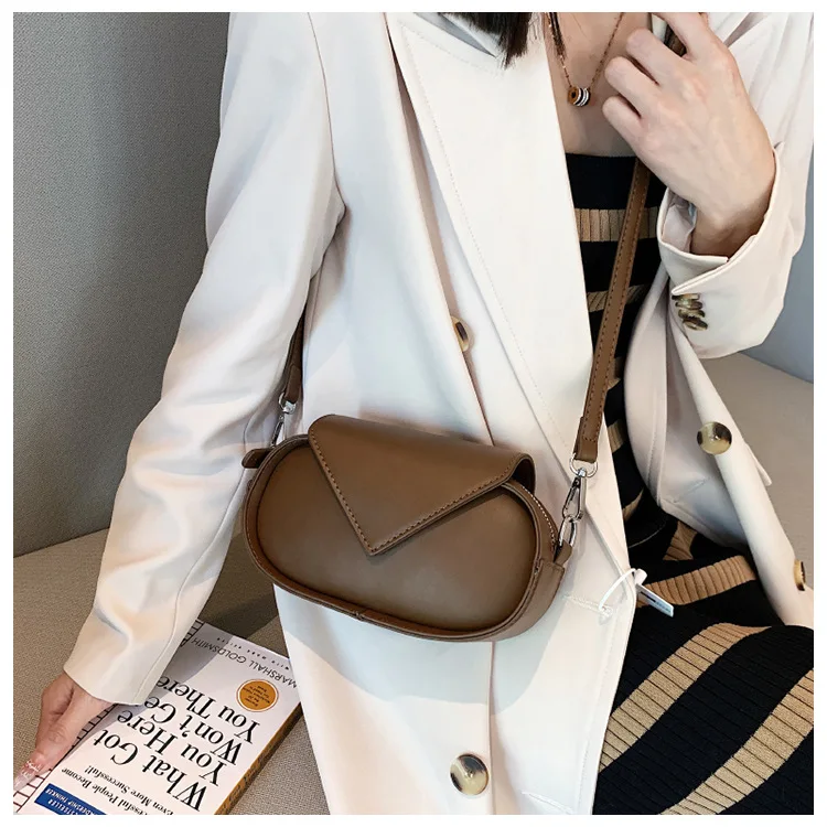 

Retro Vintage Fashion Women Shoulder Bag Lady Mini Handbags 2023 Crossbody Messenger Bags PU Leather Lady Small Handbags Bolsos