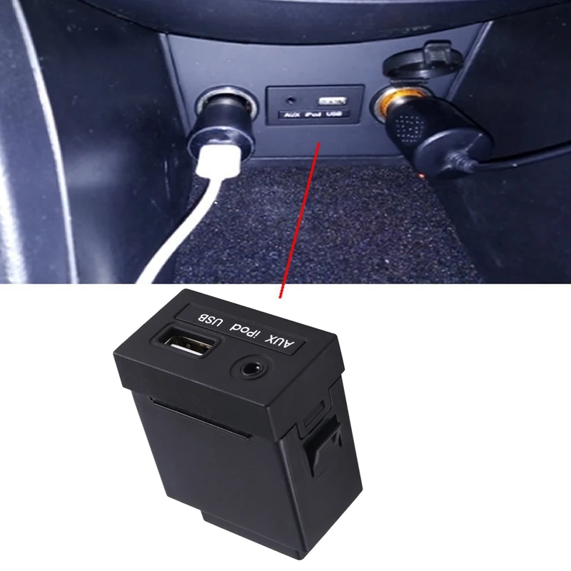 

Instrument Console AUX USB Jack Assy USB Socket AUX USB Jack Assy For Hyundai Accent Solaris 2011-2015 961201R000RY 96120-1R000