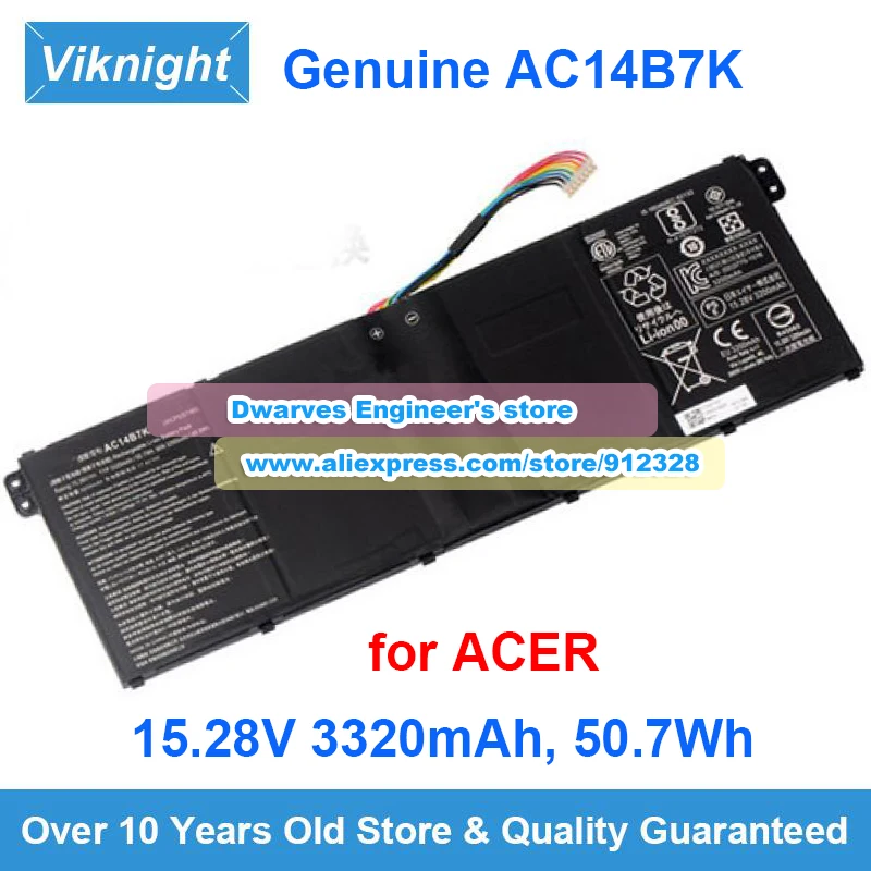 Аккумулятор AC14B7K 15 28 в 3320ма/ч 50 7 Вт/ч для нитро 5 планций