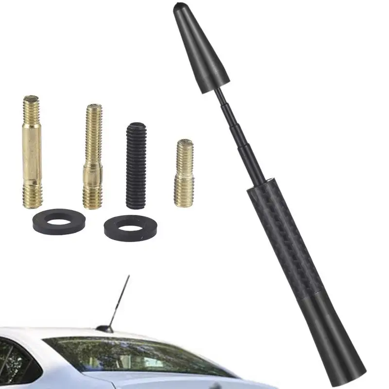 Car AM/FM Antenna Universal Roof Mount Mast Whip Antenna Waterproof Truck Antenna Bullet For F Series F150 F250 F350 F450