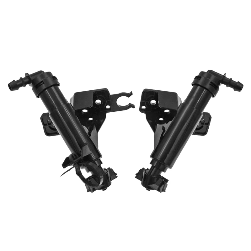 1 пара черных форсунок омывателя фар 98671-A2700 98672-A2700 для Kia Ceed 12-17 автомобильная фара