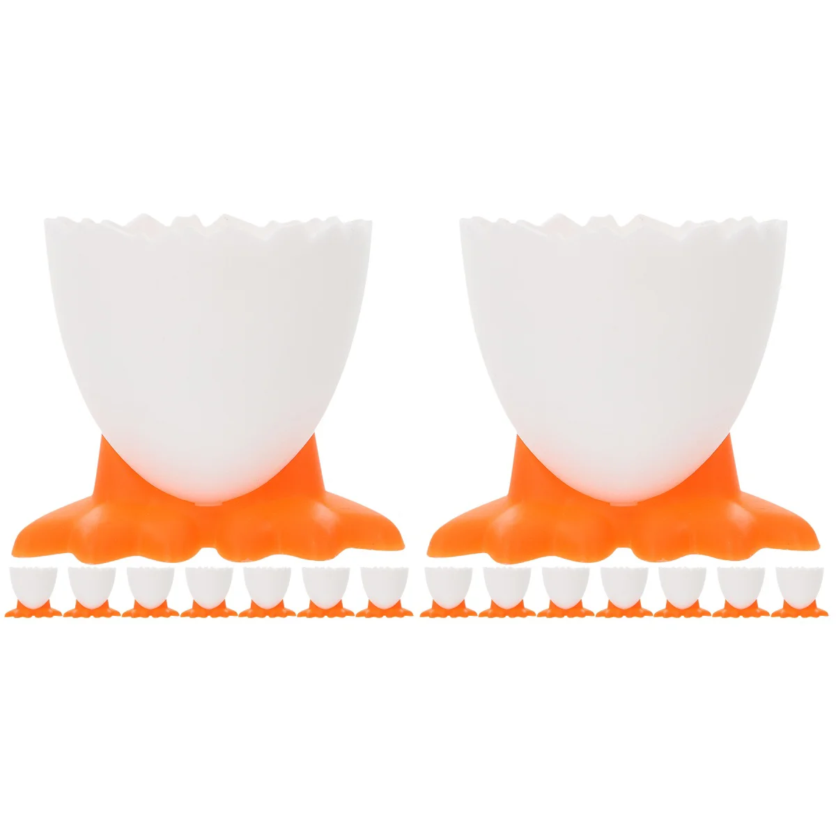 

Egg Cups Boiled Holder Soft Eggs Kids Poached Funny Holders Set Cup Poaching Topper Cute Chicken Poacher Novelty Breakfast