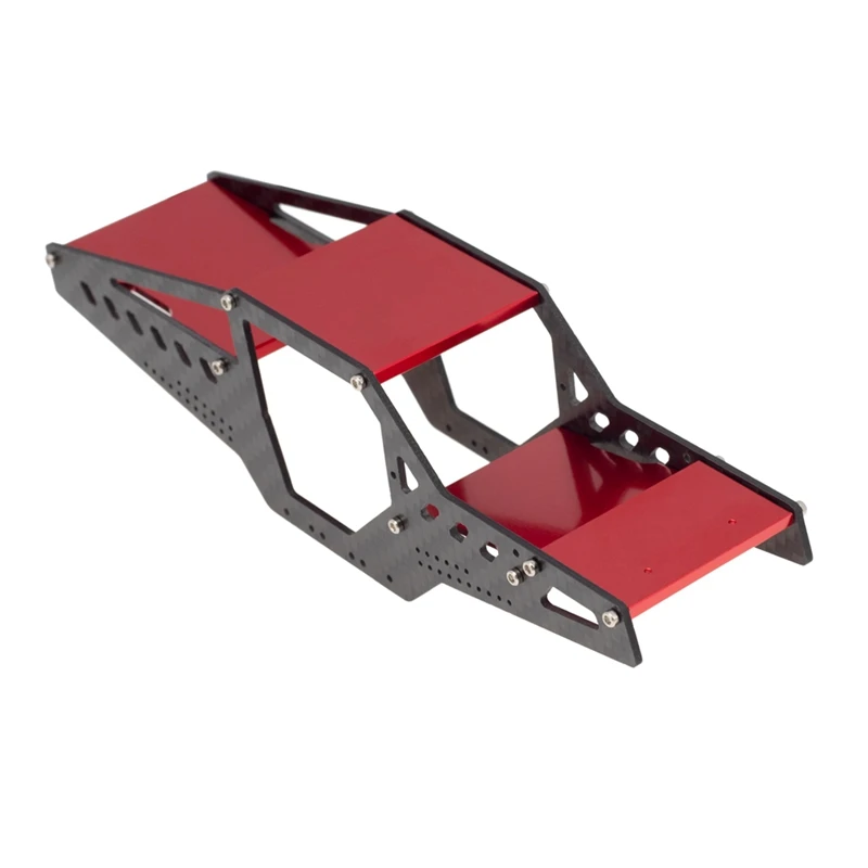 

Carbon Fiber & Aluminum Frame Body Shell Roll Cage For Axial SCX24 90081 AXI00001 1/24 RC Crawler Car Upgrade Parts