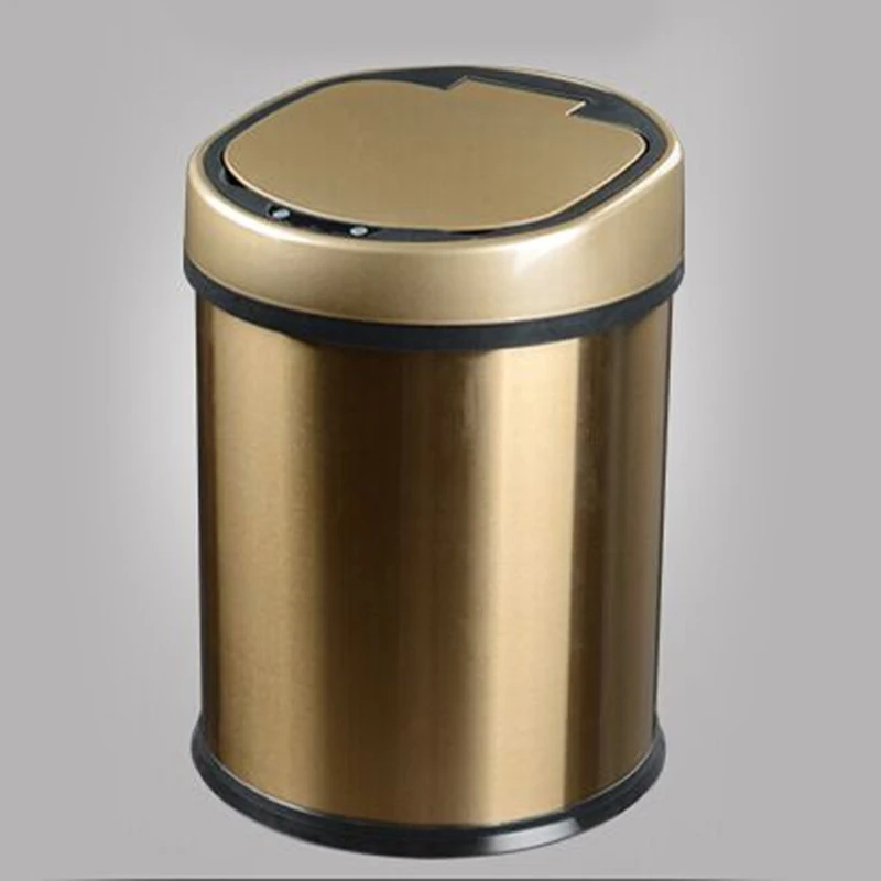 

Sensor Smart Trash Can Bedroom Kitchen Advanced Toilet Trash Can Office Antimicrobial Poubelle De Cuisine Household Supplies