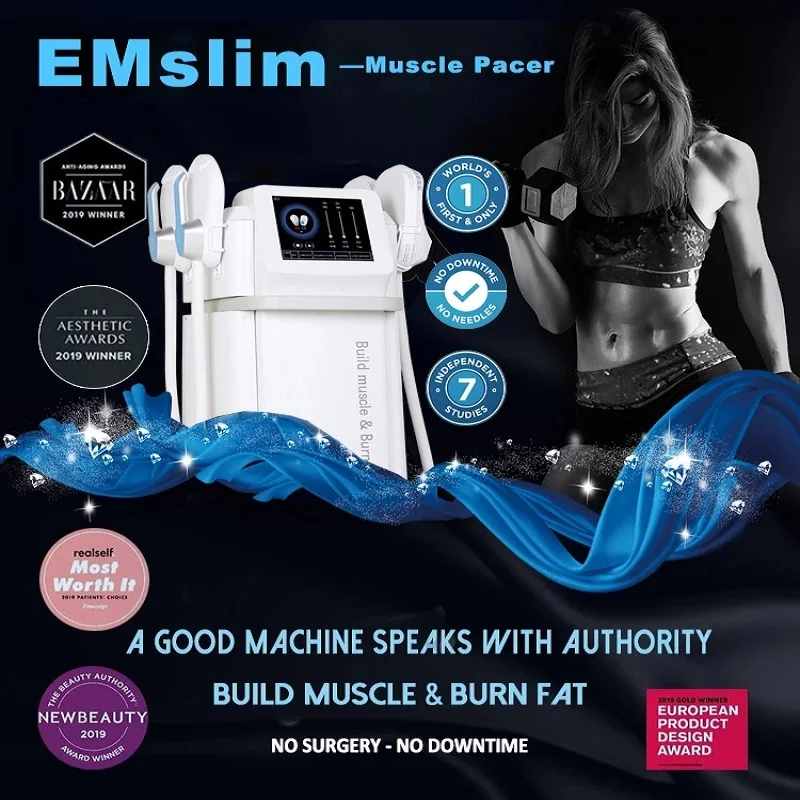 

2022 Newest Version High Intensity Ems Body Slimming Vertical Neo Machine 4Rf Handles Pelvic Floor Salon Spa Use