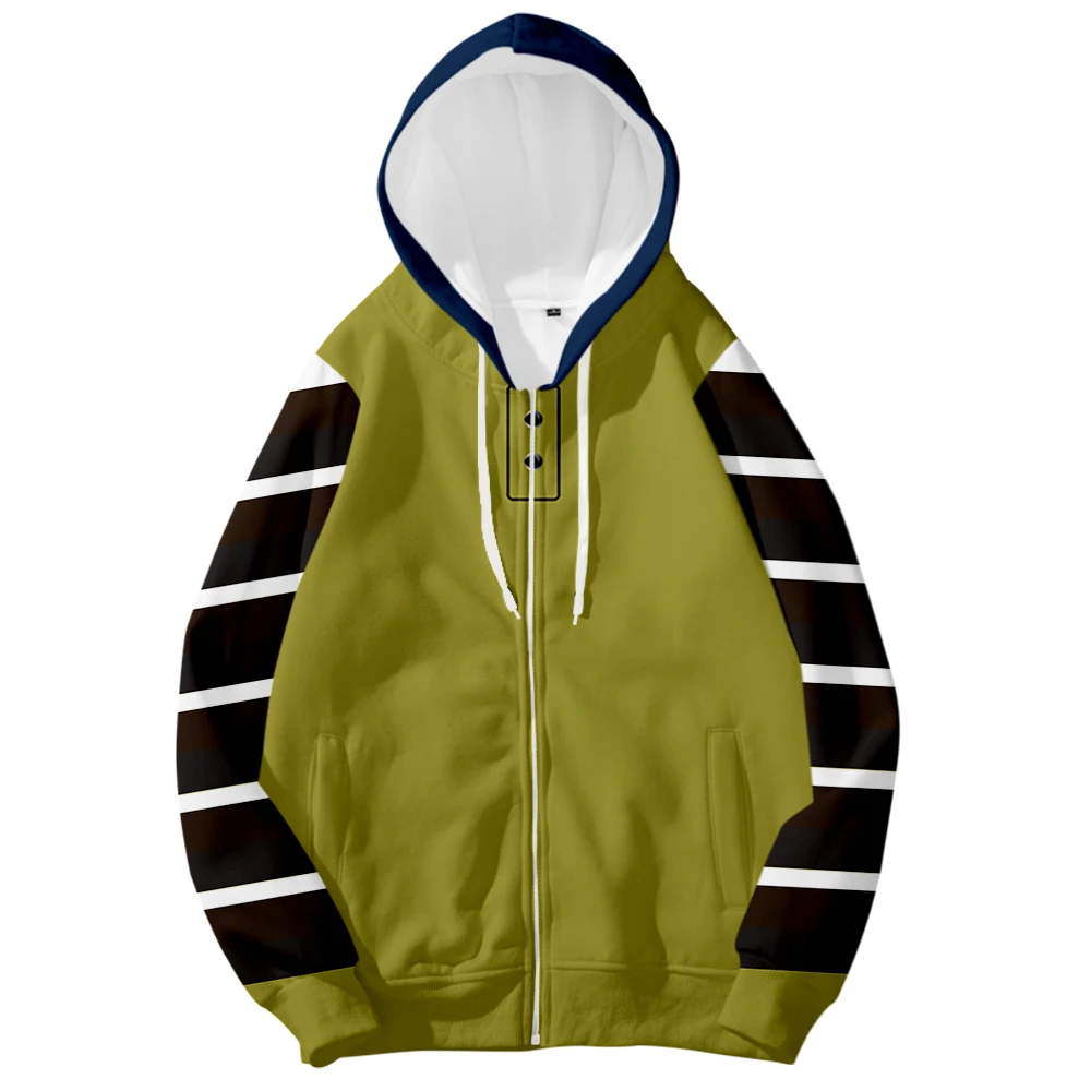 Толстовка с капюшоном для мужчин и женщин свитшот 3D принтом на молнии уличная