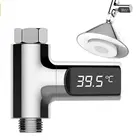 Термометр для воды на смеситель для душа и ванны со светодиодный ным экраном, поворот на 360 