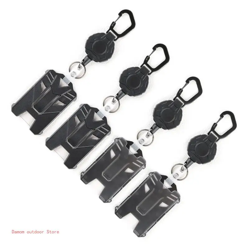 Набор стягивающихся держателей для бейджей набор брелков держатель тактических