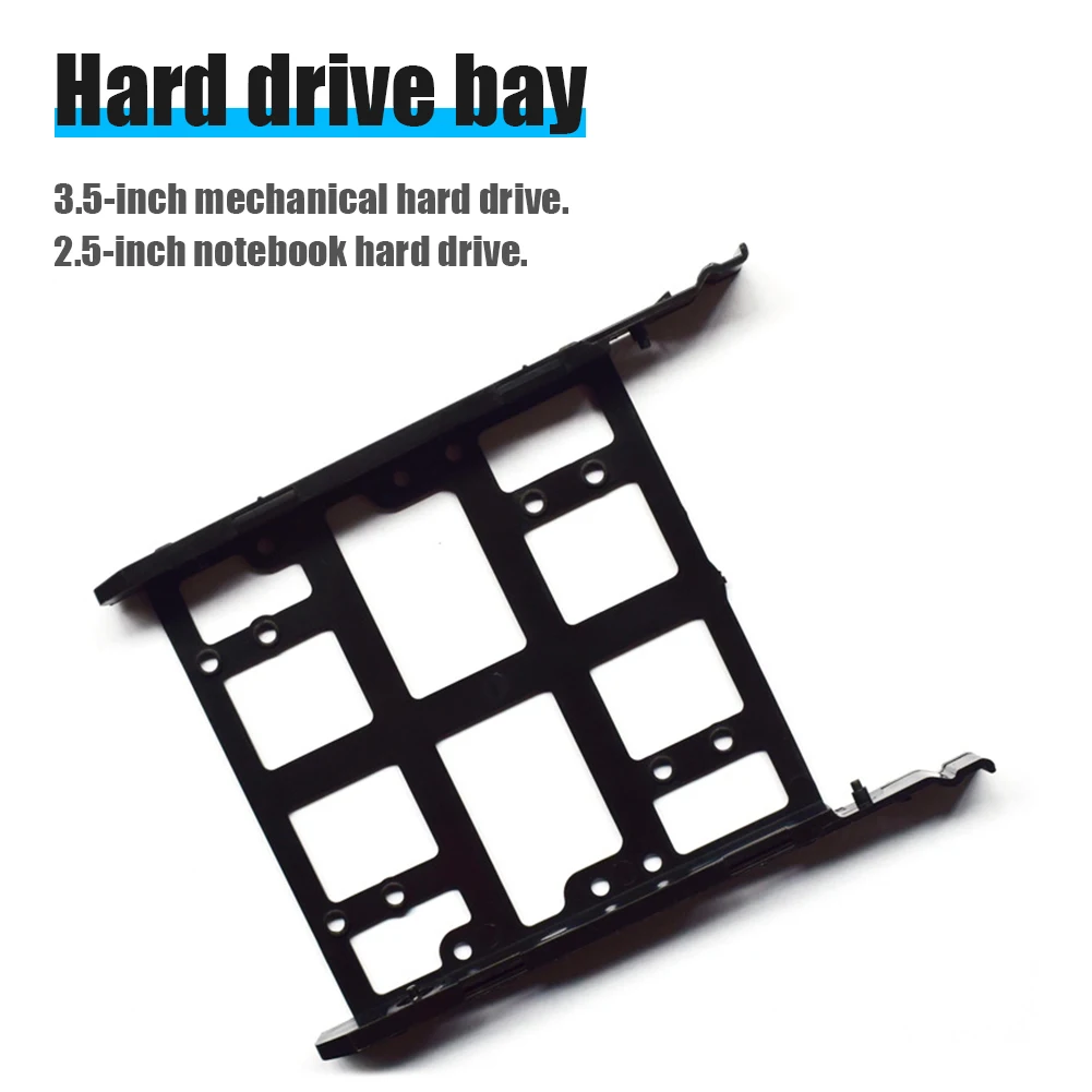 2.5 To 3.5 inch Hard Disk Drive Holder SSD HDD Mounting Adapter Bracket Computer Case Dock For PC External Hard Drive Enclosure