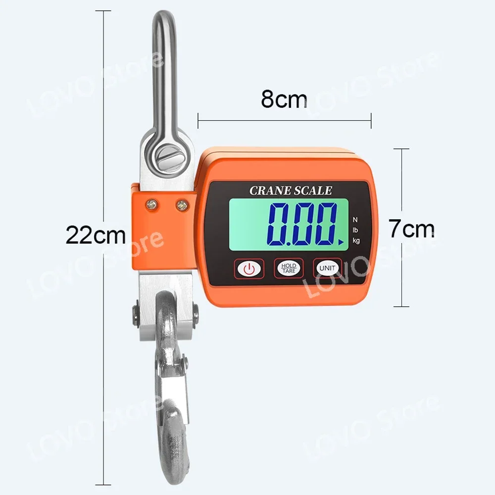 Весы с ЖК-цифровым дисплеем 0 05-500 кг портативные промышленные электронные