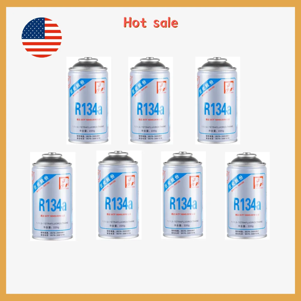 

R134 HCF134A Car air conditioner R134a purity 99.9% high quality OEM OWN BRAND for car and truck excavators cooling
