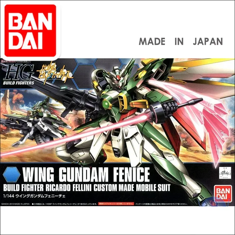 

BANDAI ORIGINAL HG 1/144 Wing Gundam Fenice Assemble Model Kit Action Figure WING GUNDAM