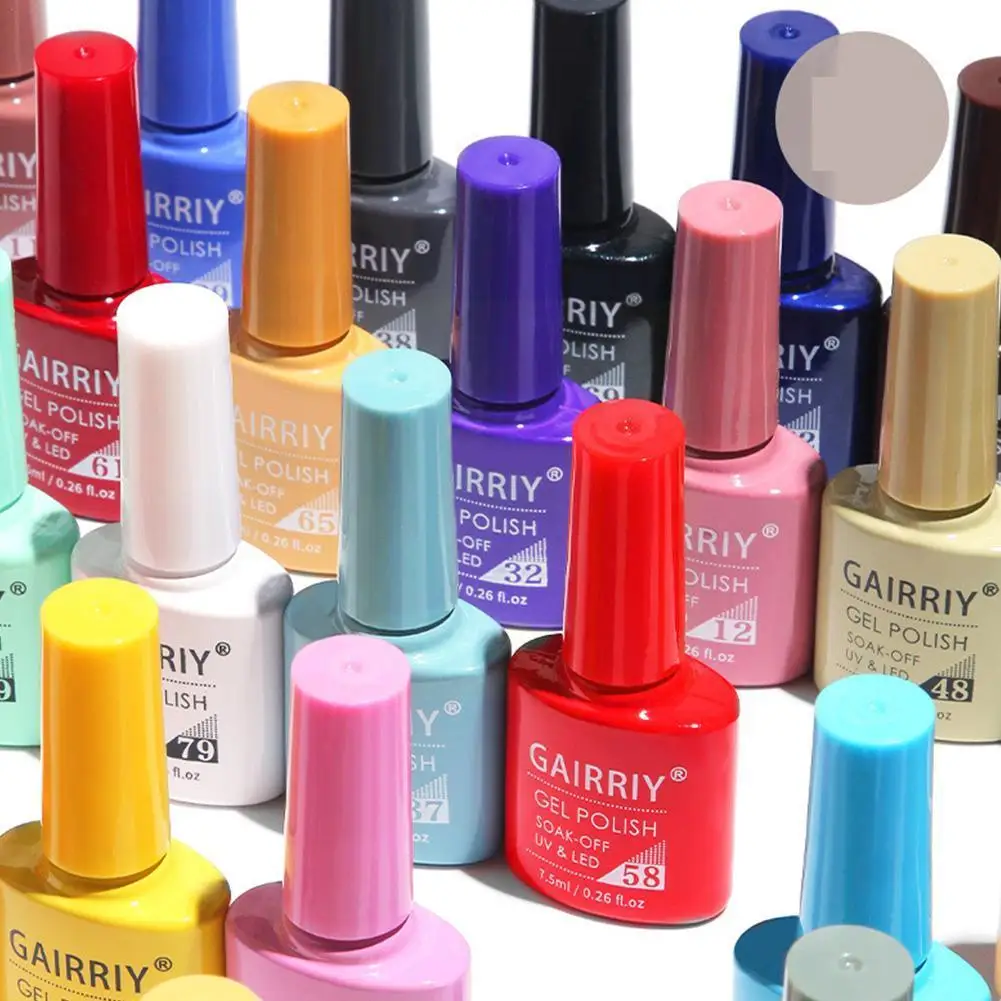 

Nail Manicure Nail Gel Polish Transparent Nude Manicure Coat SemiPermanent Art Nails Top Polish Manicure D3S9