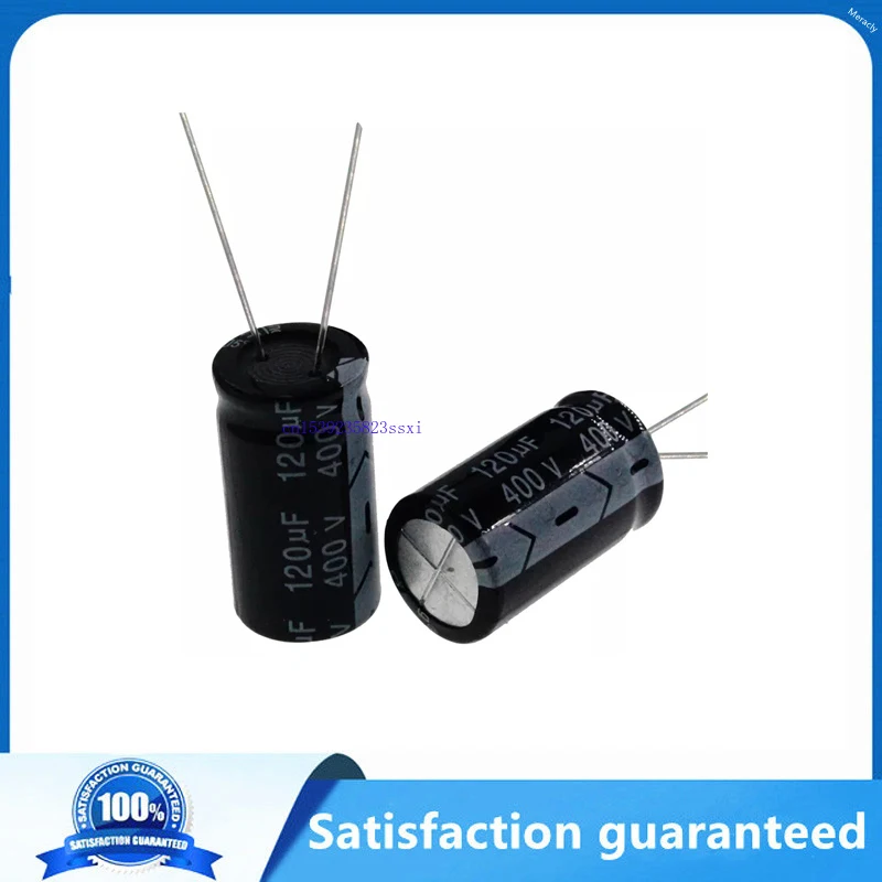 

5pcs 400V 120uF Aluminum Electrolytic Capacitor 18*30mm Radial 120uf 400v High frequency and low resistance