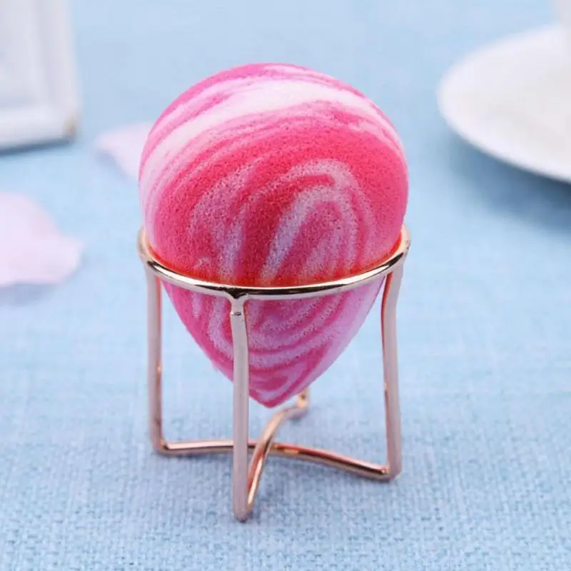 

1Pc New Makeup Sponge Gourd Powder Puff Rack Egg Powder Puff Bracket Box Dryer Organizer Beauty Shelf Holder Tool
