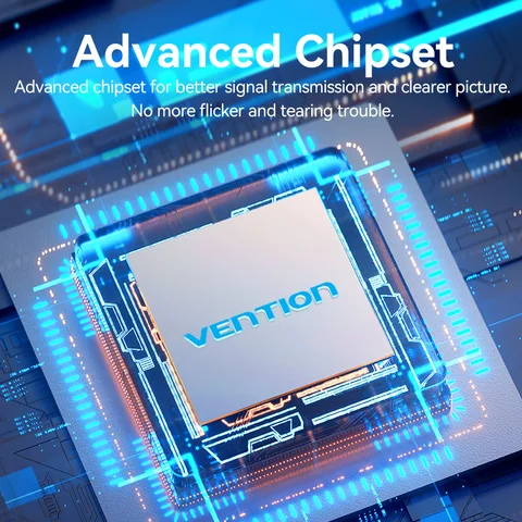 Адаптер Vention DisplayPort to HDMI 4K Male DP to HDMI Female Video Audio конвертер для портативных ПК проектор DisplayPort to HDMI