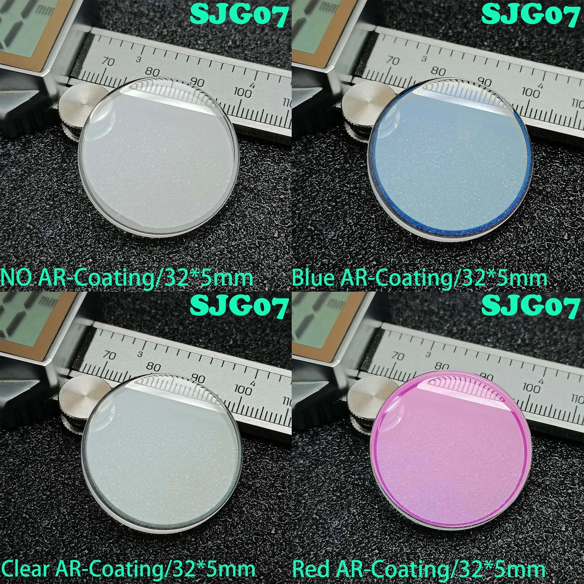 

32mm*5mmTop Hat Sapphire Crystal For Turtle SRP777 62MAS SPB051 PADI Solar SNE435 Samurai SRPB51 Kinetic Tuna SUN019 Watch Glass