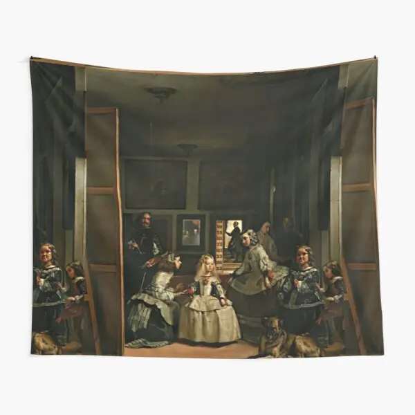 

Гобелен Las Meninas от Диего Веласкес Декор для комнаты художественное Полотенце покрывало домашний коврик для гостиной стены для путешествий о...