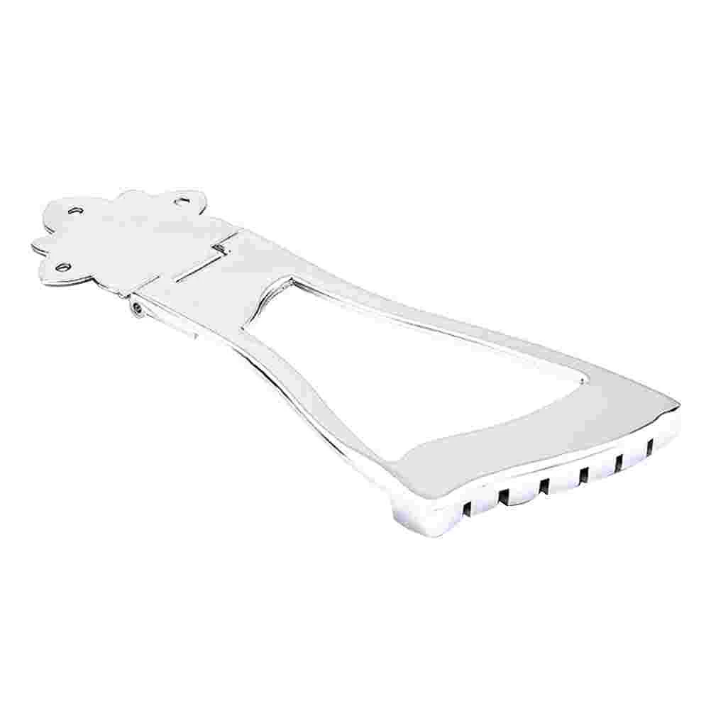 

Creative Bass Tailpiece Replacement Saddle Tailpiece Guitar Tailpiece Bridge Tailpiece for Practice Guitar Home