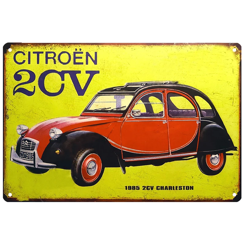 Классические автомобильные знаки винтажная потертая ржавчина металлический