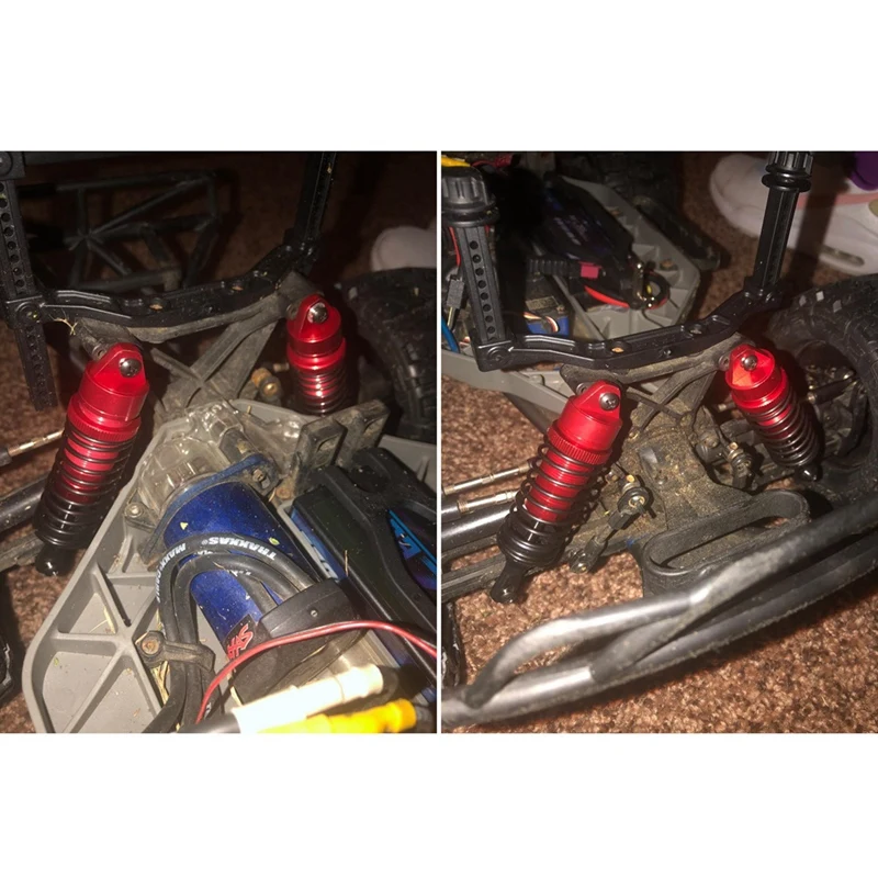 Металлический передний и задний амортизатор для Traxxas Slash 4X4 VXL 2WD Rustler Hoss Stampede 1/10