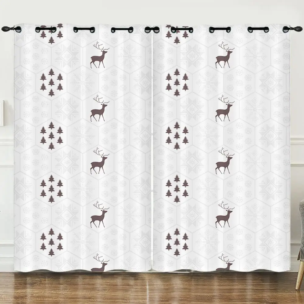 

Шторы блэкаут для спальни и кабинета, простые современные занавески, домашний декор, в эстетике бохо, домашний декор, 2 шт./комплект