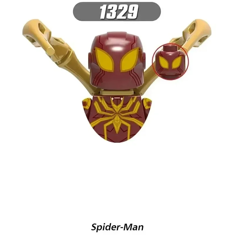 X0266 Человек-паук Ned Liz Hydro Man строительные блоки герой аниме кирпичи куклы