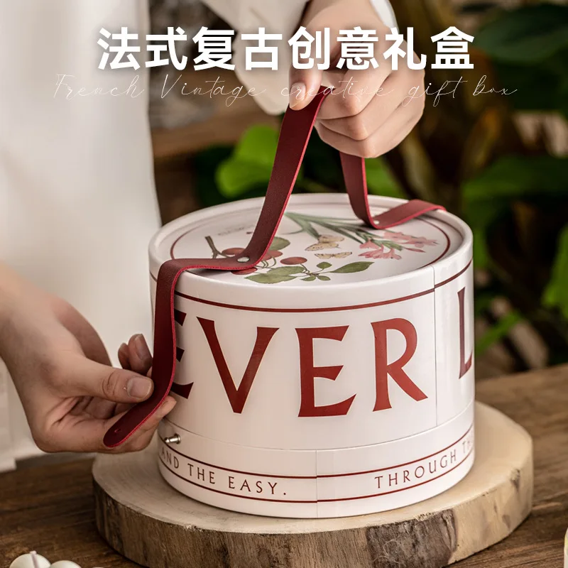 

1pc Gift Box Wedding Candy Portable Bridesmaid Gift Bag Empty Packaging Box Birthday Wedding Baby Shower Party Flannelette