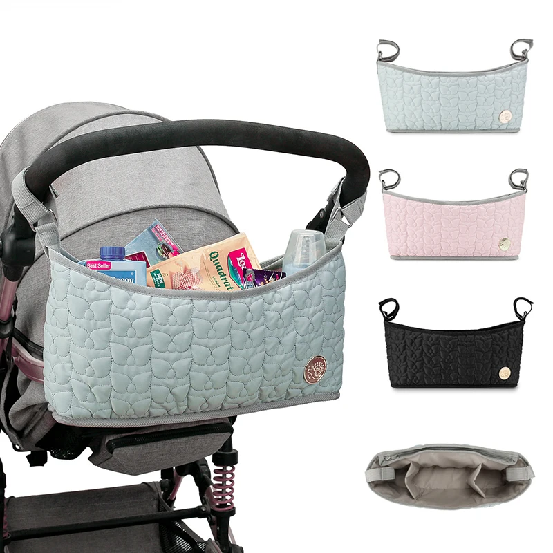 

Universal Baby Stroller Bags Mummy Bag Diaper Nappy Organizer Bottle Holder Caddy Storage Bag Stroller Buggy Pram Accessories
