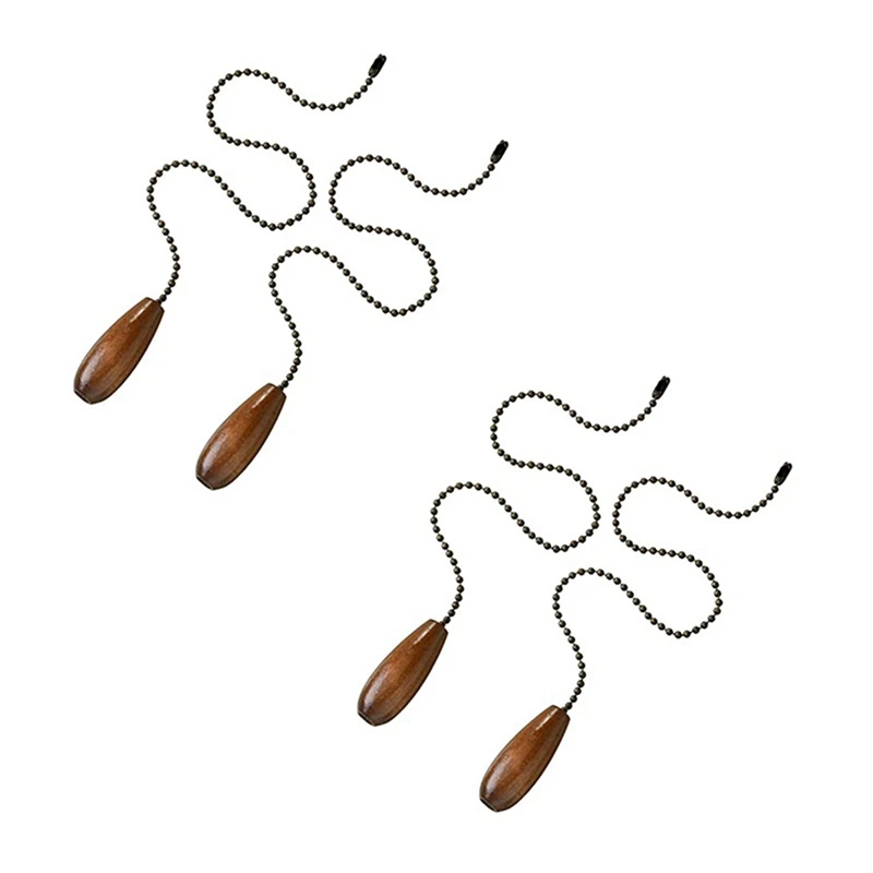 

Цепочка для потолочного вентилятора 20 шт., деревянная тянущаяся цепочка для удлинения потолосветильник светильника, цепь для вентилятора (...