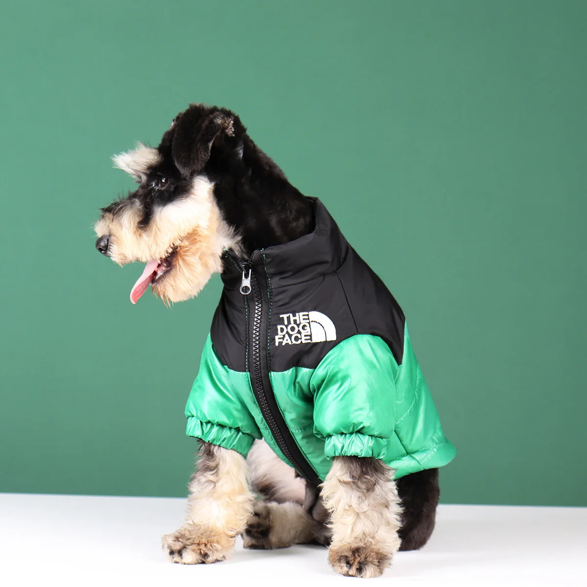 

Winter Dog Clothes Coat DOG FACE Down Jacket Puppy Clothes Small and Medium Pet Accessories Yorkshire French Bulldog Winter