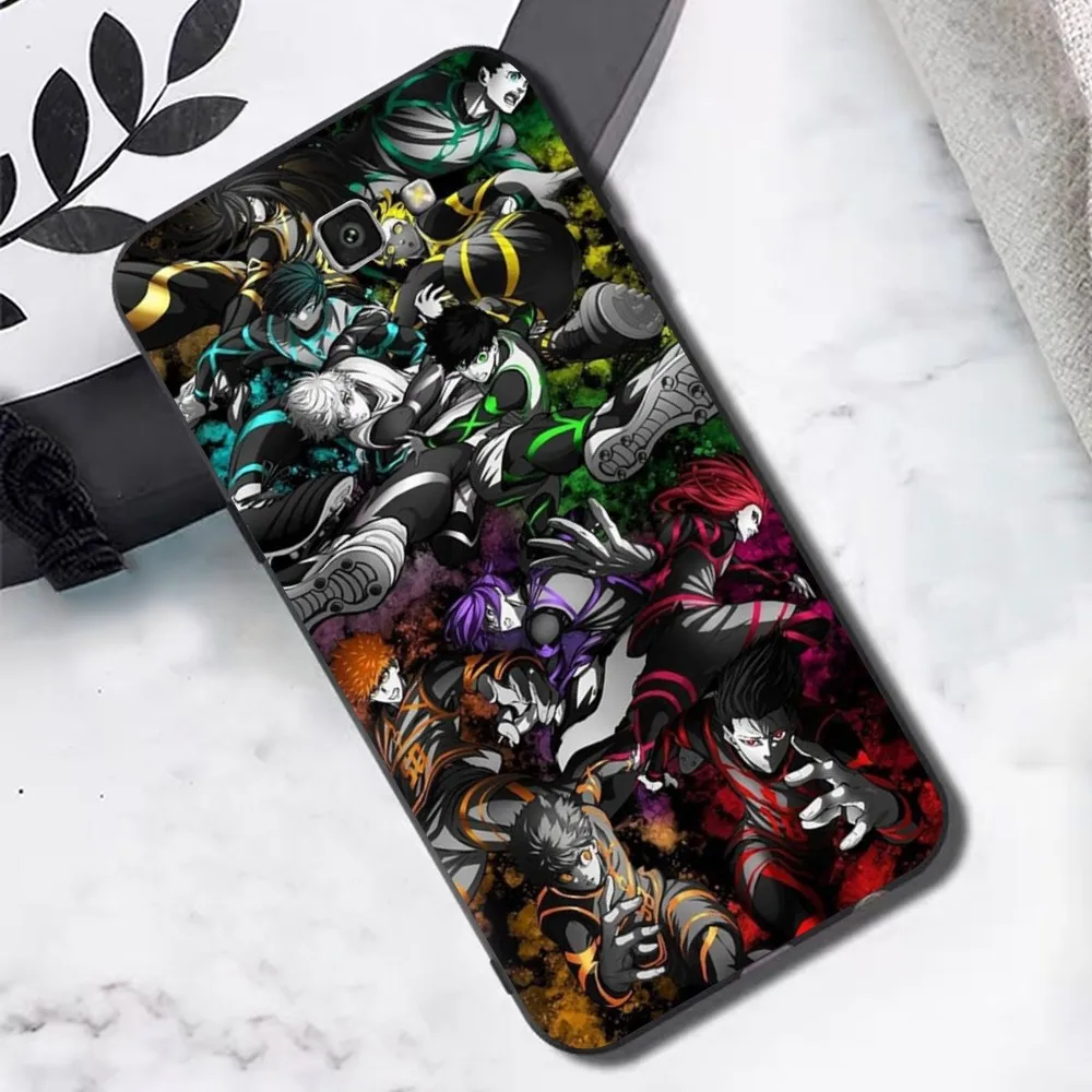 Football Comics B-Blue L-Lock Phone Case For Samsung J 7 Plus 7core J7 Neo J6 Prime J4 J5 Mobile Cover