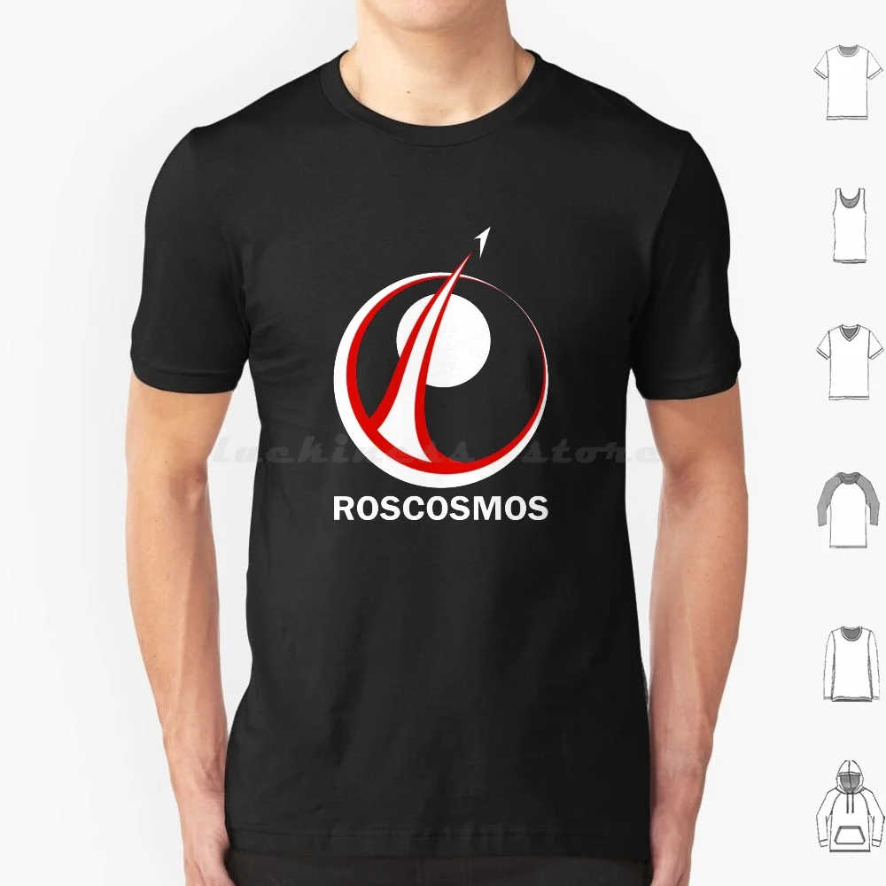 

Russian Agency-Roscosmos-Rfsa T Shirt 6Xl Cotton Cool Tee Russian Agency Rfsa Pockocmoc Roscosmos Roscosmos Flag Roscosmos Logo