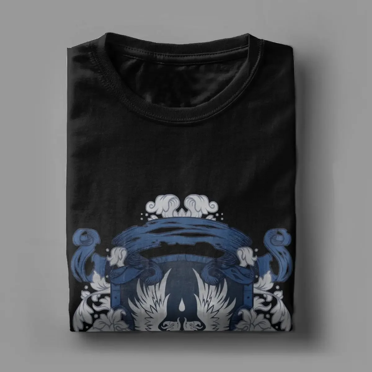 Футболка с круглым вырезом для мужчин и женщин хлопковая серая тенниска надписью