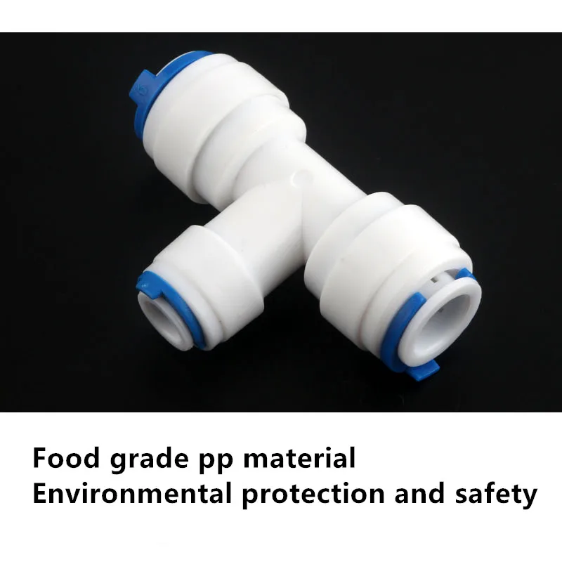 WiDELE 1 шт. 3/8 дюйма до 1/4 Диаметр трубки Chang 3-сторонний тройник Быстрое подключение к